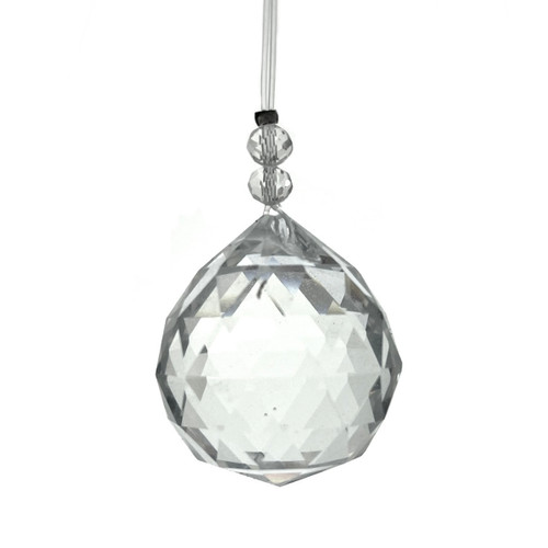 30mm Crystal Hanging Ball K2 with String