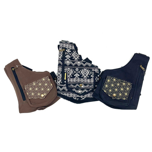 Cotton Holster Side Pockets Assorted Styles Cotton Holster Side Pockets Assorted Styles