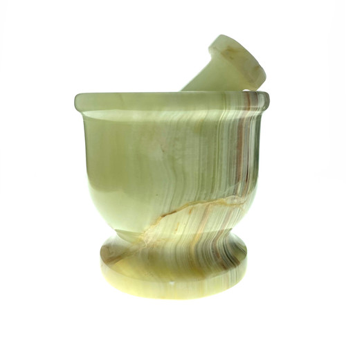 Mortar and Pestle 4" Onyx