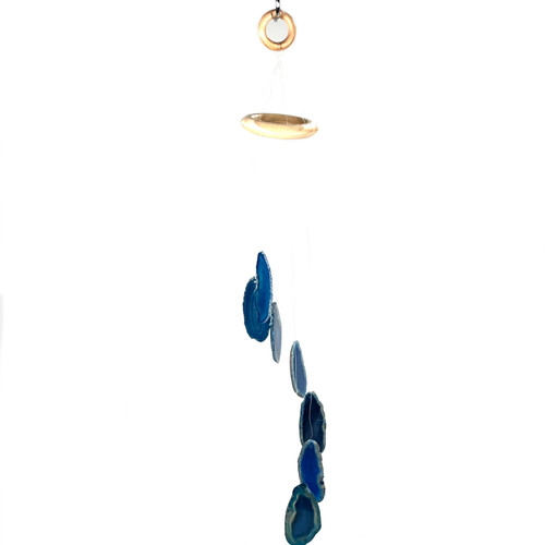 Agate Windchime 7 Piece Hanging Slabs Agate Windchime 7 Piece Hanging Slabs