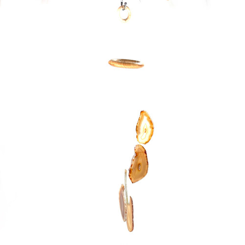 Agate Windchime 7 Piece #1 Hanging Slabs Agate Windchime 7 Piece #1 Hanging Slabs