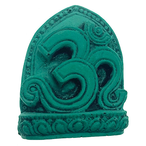 Om Unity Turquoise Powder Figurine 1.5"-1.75" Om Unity Turquoise Powder Figurine 1.5"-1.75"