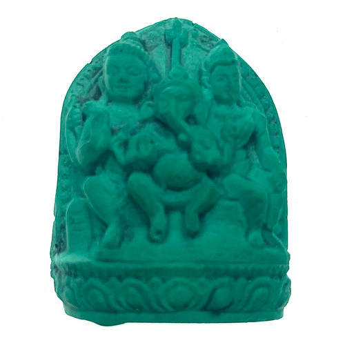 Parvati Family Unity Turquoise Powder Figurine 1.5"-1.75" Parvati Family Unity Turquoise Powder Figurine 1.5"-1.75"