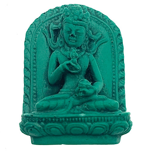 Vajrasatta Purifies Turquoise Powder Figurine 1.5"-1.75" Vajrasatta Purifies Turquoise Powder Figurine 1.5"-1.75"