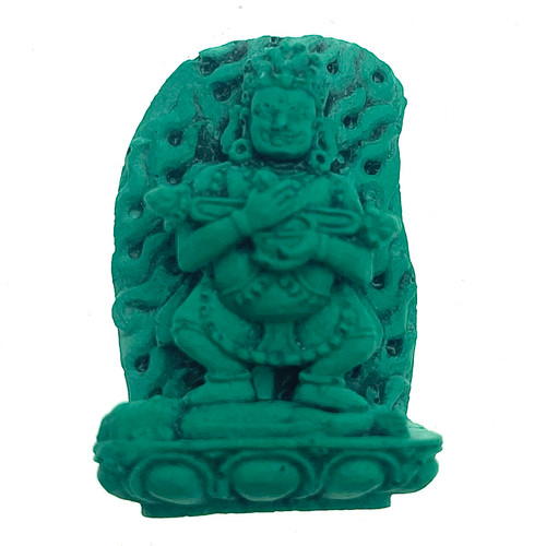 Mahakala Ends Suffering Turquoise Powder Figurine 1.5"-1.75" Mahakala Ends Suffering Turquoise Powder Figurine 1.5"-1.75"
