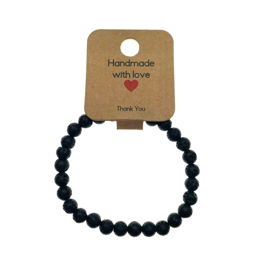 Lava Rock Bracelet
