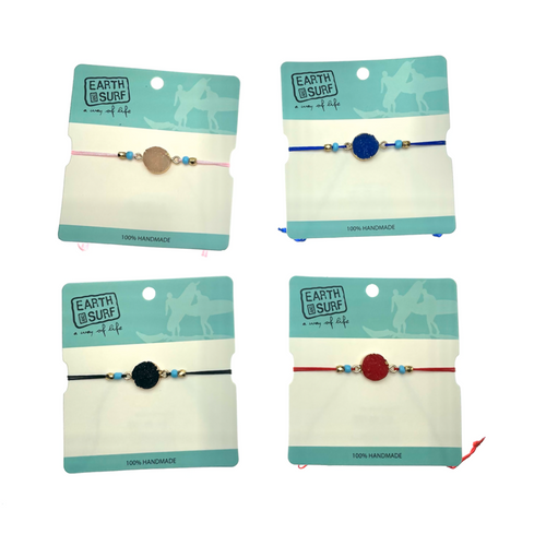 Chic Natural Stone Bracelets 1 Count