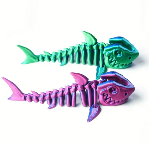 3D Printed Shark 1 Count Assorted 3D Printed Shark 1 Count Assorted