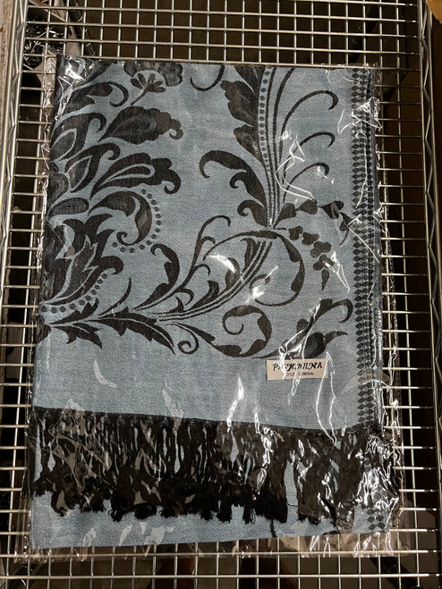 Slate Blue Regal Pashmina Scarf (Copy) Slate Blue Regal Pashmina Scarf (Copy)