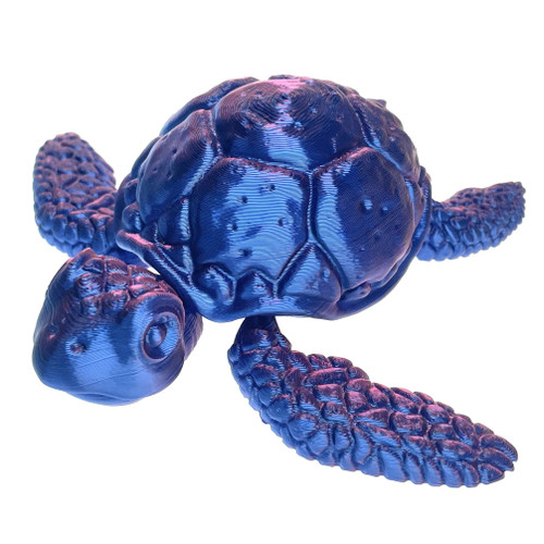 3D Printed Sea Turtle 1 Count Assorted Colors 3D Printed Sea Turtle 1 Count Assorted Colors