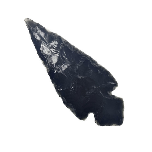 Large Obsidian Arrowhead 1 Count Assorted Large Obsidian Arrowhead 1 Count Assorted