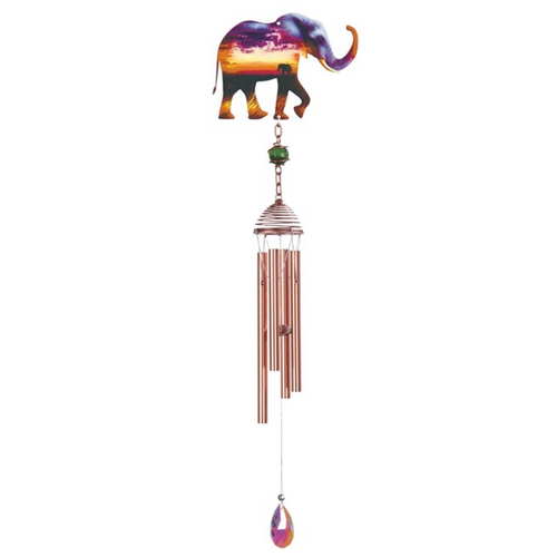 Elephant Sunset 23" Chime Elephant Sunset 23" Chime