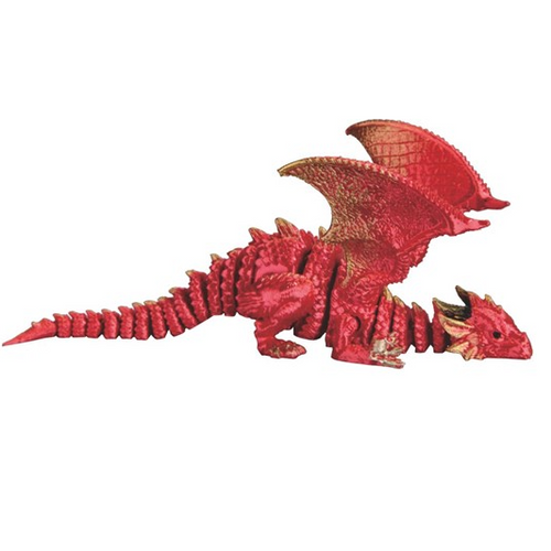 3D Red Dragon 7" Statue 3D Red Dragon 7" Statue