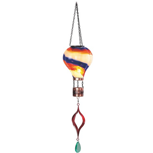 Solar Hot Air Balloon 27" Hanging Decor Solar Hot Air Balloon 27" Hanging Decor