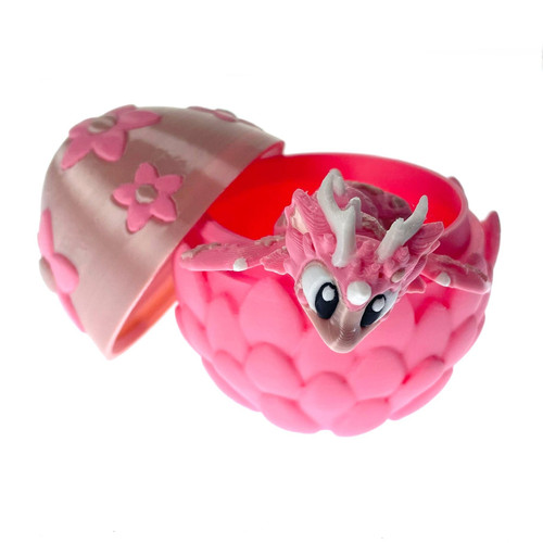 3D Printed Mystery Dragon Egg 1 Count Assorted Color 3D Printed Mystery Dragon Egg 1 Count Assorted Color