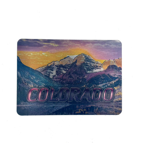 Rocky Mountain Sunset Magnet 1 Count Rocky Mountain Sunset Magnet 1 Count