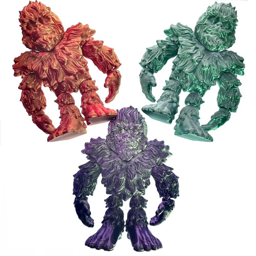 3D Printed Medium 7" Bigfoot 1 Count Assorted Colors 3D Printed Medium 7" Bigfoot 1 Count Assorted Colors