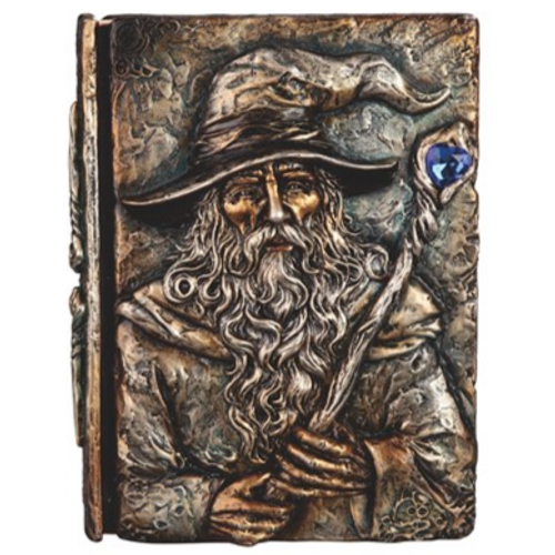 Bronze Wizard Notebook 7.5"L Bronze Wizard Notebook 7.5"L