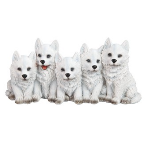 White Wolf Cubs 7"W Figure White Wolf Cubs 7"W Figure