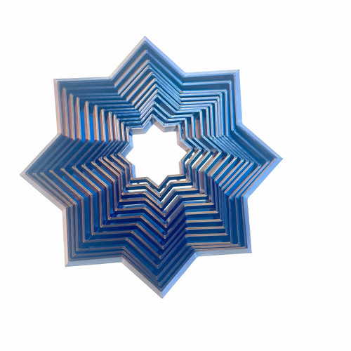 3D Printed 5" Fidget Star 1 Count assorted Colors 3D Printed 5" Fidget Star 1 Count assorted Colors