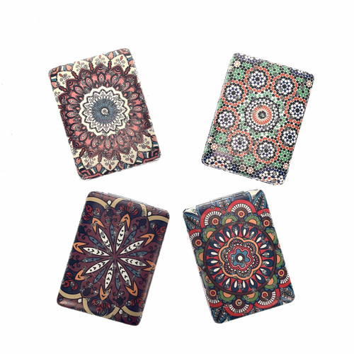 Evil Eye and Other Designs Compact Rectangle Mirror 1 Count Assorted Styles Evil Eye and Other Designs Compact Rectangle Mirror 1 Count Assorted Styles
