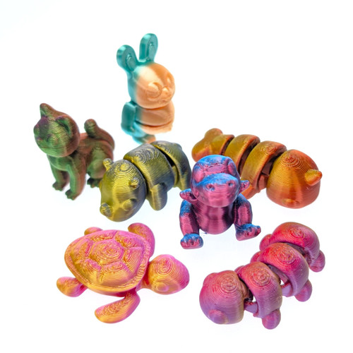 3D Printed Little Animals ( assorted 100pk)