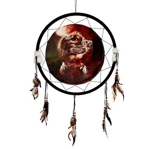 Night Owl, 24" Dream Catcher