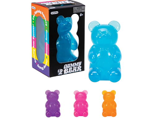 Large 4" Gummy Bear in Retail Packaging