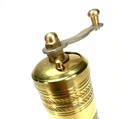 Small Pocket Pepper Mill 3” Brass Vintage Style - Paykoc Imports, Inc.