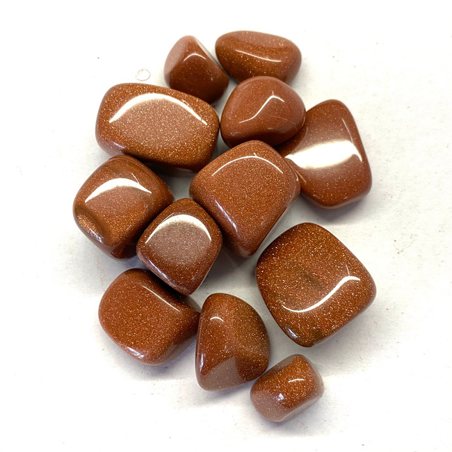 Tumbled Goldstone Stones