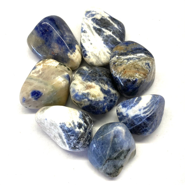 Tumbled Blue Quartz Stones