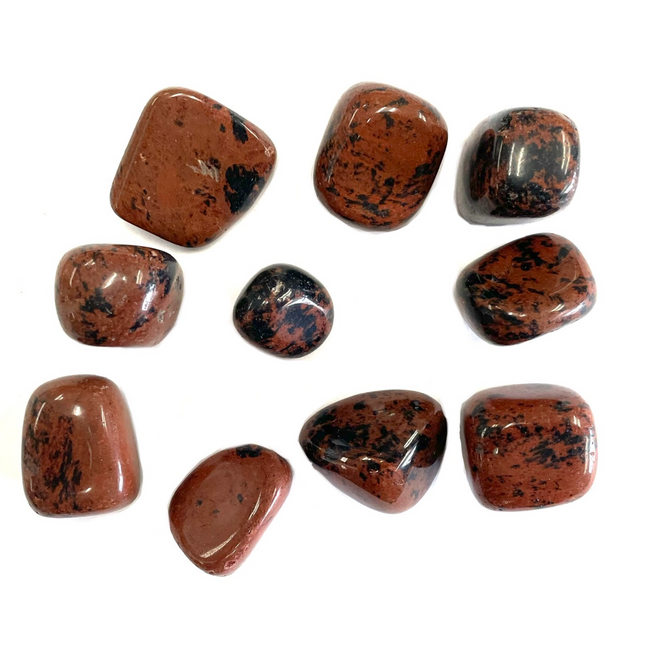 Tumbled Mahogany Obsidian Stones