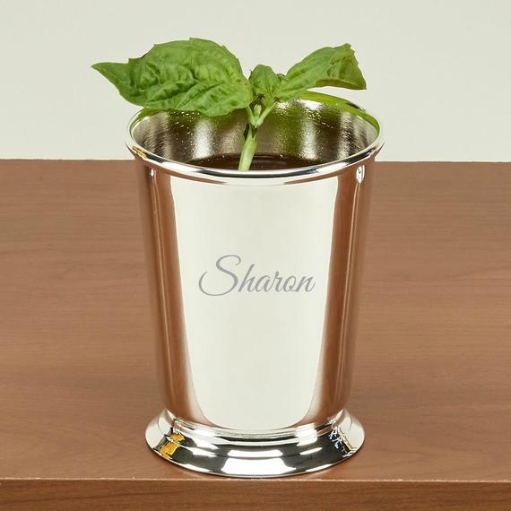 Customized Mint Julep Cups from Paykoc Imports