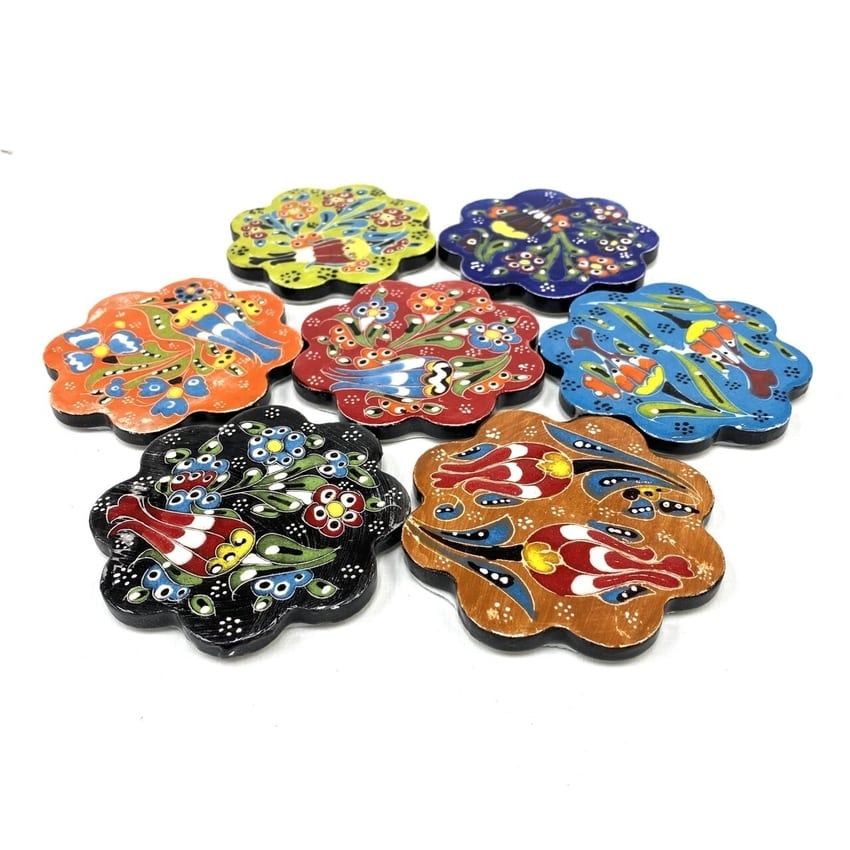 Wholesale Nimet Porcelain Coasters from Paykoc Wholesale Nimet Porcelain Coasters from Paykoc
