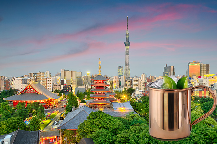 A Tip of Our Copper Mugs to the Tokyo Mule