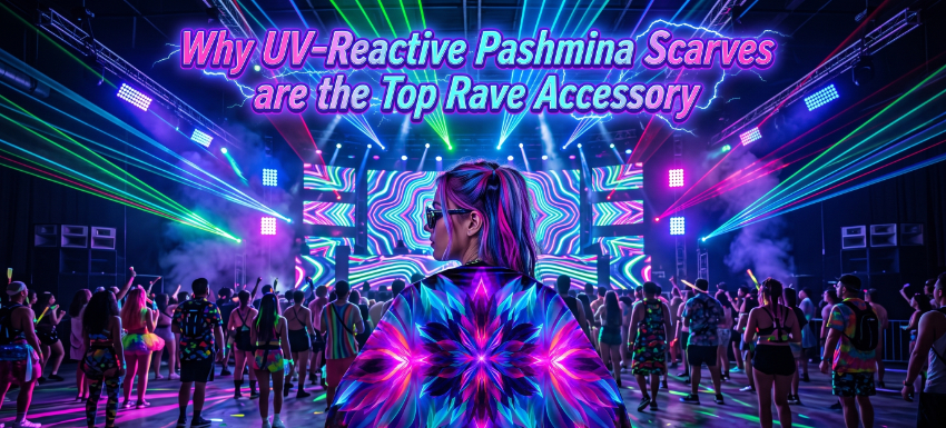Pashmina Scarves at Raves: How UV-Reactive Designs Brought an Old Textile to a New Crowd