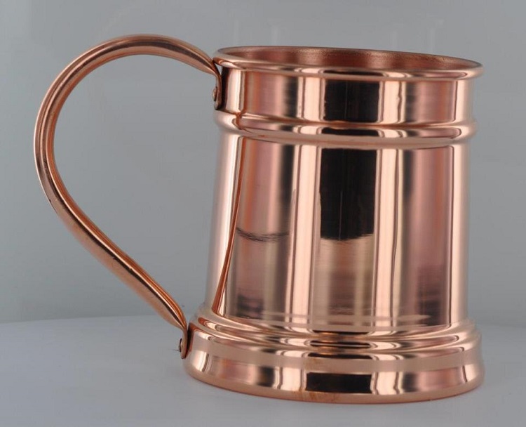 Metaltex My-Mug Copper-Porta Tazze, Metallo, Ram…