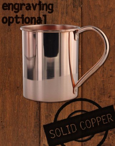 13.5oz Solid Copper Moscow Mule Mug by Paykoc MM12082 - Paykoc