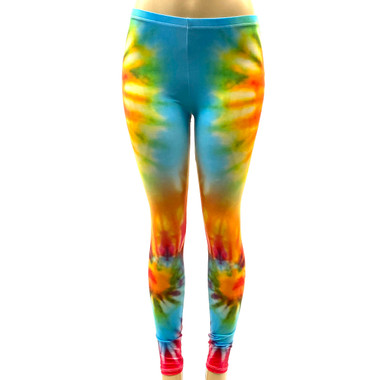 Tie Dye Hippy Pants Leggings One Size Fits Most - Paykoc Imports, Inc.