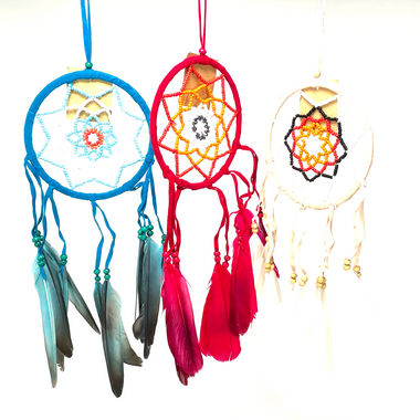 Beaded Dream Catcher Assorted 1 Count - Paykoc Imports, Inc.