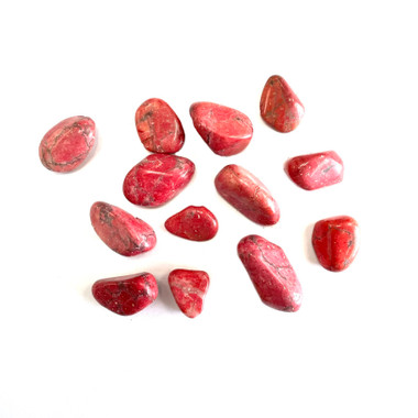 Red Howlite Tumbled Stone by the Pound - Paykoc Imports, Inc.