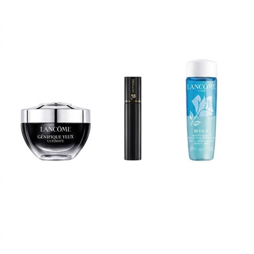 LANCOME GENIFIQUE SET EYE CREAM 20 ML + CLEANSER 30 ML + MASCARA 2 ML