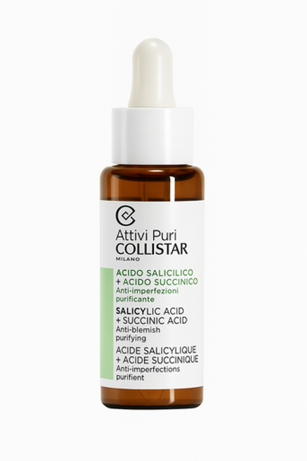 COLLISTAR ATTIVI PURI ACIDO SALICILICO+ACIDO SUCCINICO 30 ML