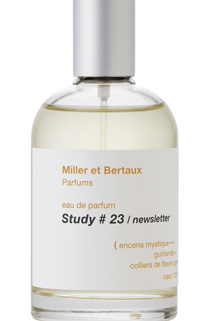 MILLER ET BERTOUX STUDY 23 EDP 100 ML