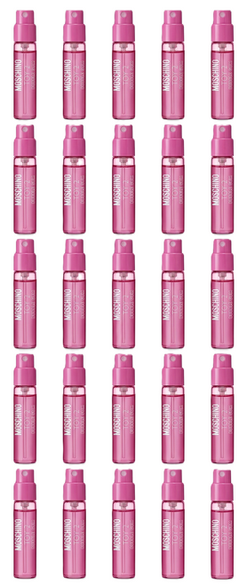 MOSCHINO TOY 2 BUBBLE GUM VIAL EDT PACK 25 X 1 ML