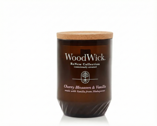 WOODWICK RENEW LARGE CANDLE CHERRY BLOSSOM & VANILLA CANDLE 609 GR