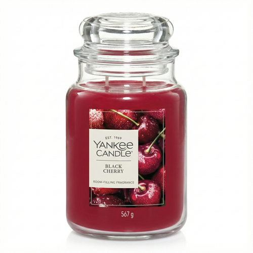 YANKEE CANDLE BLACK CHERRY 567 GR