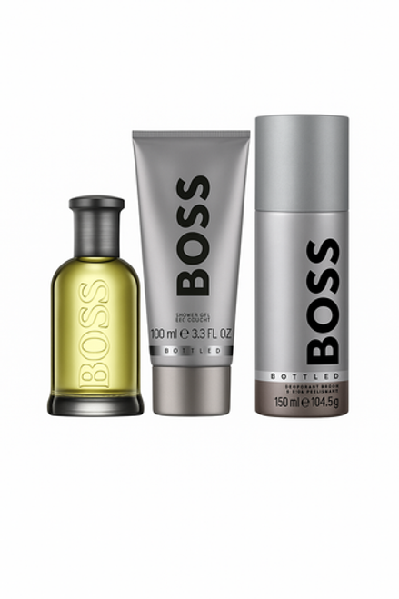 BOSS BOTTLED EDT SET 100 ML + S/G 150 ML + DEO 150 ML