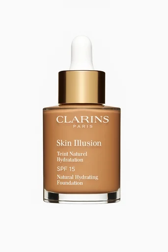 CLARINS SKIN ILLUSION NATURAL HYDRATING FOUNDATION SPF15 108 SAND 30 ML