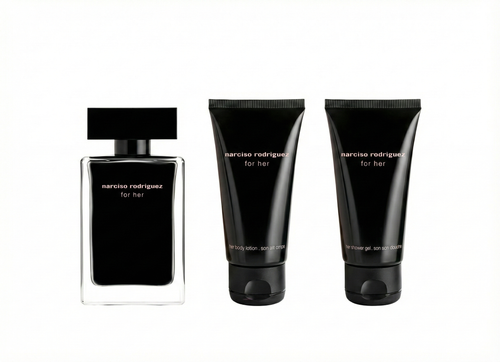 NARCISO RODRIGUEZ FOR HER EDT SET 50 ML + S/G 50 ML + B/L 50 ML
